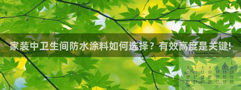 江苏和记餐饮有限公司：家装中卫生间防水涂料如何选择？有效高度是关键!